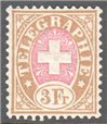 Switzerland Telegraph Zumstein 18 Mint